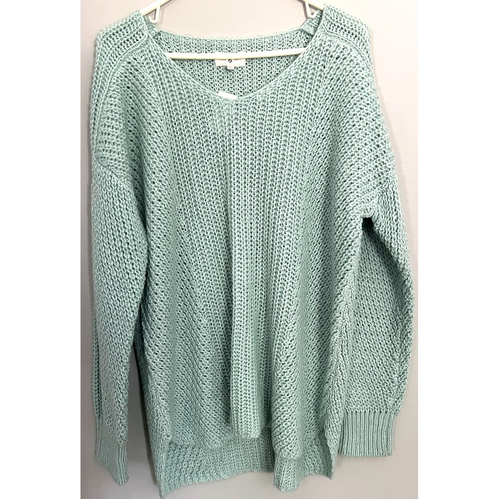 Lou & Grey Sweater Women XL Chunky Knit Pullover Crewneck Soft Cozy Knitwear NWT